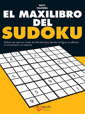 cover image of El maxilibro del sudoku